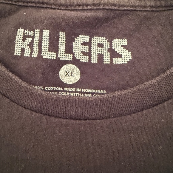 The Killers Band Tee Unisex XL Black Rock Concert T-Shirt - Picture 4 of 9